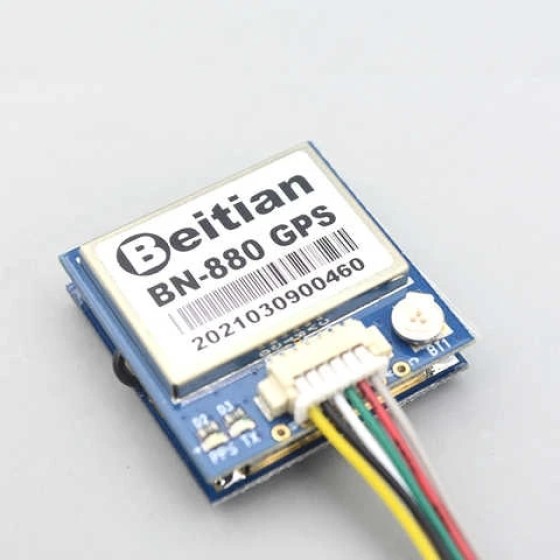 Beitian BN-220 BN-280 BN-880 3.0V-5.0V TTL Level GPS/GLONASS Dual Antenna Built-in FLASH GNSS Module for RC Parts Accs 3.0V-5.0V